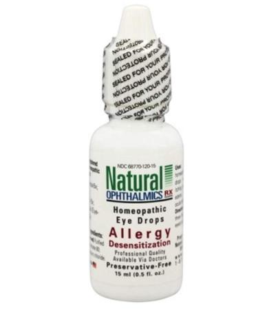 Natural Ophthalmics - Allergy Desensitization Eye Drops, 10 ml