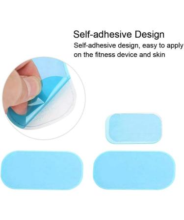 High Adhesion EMS Gel Pad - 9PC Hydrogel Electrode Pads for EMS Training Replacement Gel Sheets for Electrodes - Buy Online on GoSupps.com