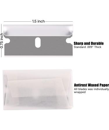 REXBETI 1400PCS Single Edge Razor Blades  Industrial Razor Blades  Box Cutter Replacement Blades  Glass Scraper Razor Blades 1400pcs blades - Buy Online on GoSupps.com