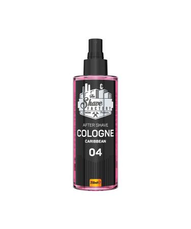 the shave factory After Shave Cologne Series (04 Caribbean 250ml (8.45 fl. oz)) 04 Caribbean 8.45 Fl Oz (Pack of 1)