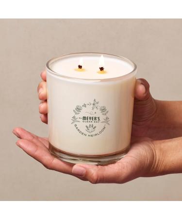 Mrs. Meyer's Clean Day Garden Heirloom Wild Mint Scented Soy Candle - 14 Ounce Large Eco-Friendly Candle for Home and Gift - Buy Online on GoSupps.com