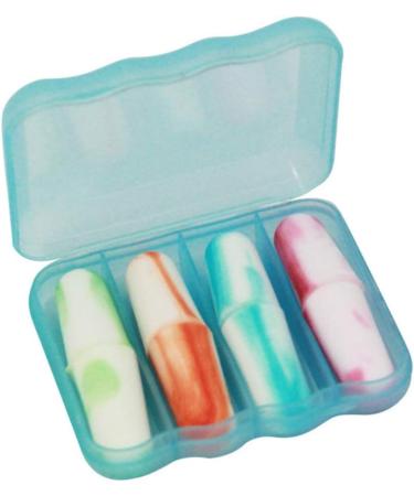 EXCEART 4 Pcs Reusable Earplugs - Noise Cancelling Sound Blocking Perfect for Bathing Shooting & Travel - Buy Online on GoSupps.com