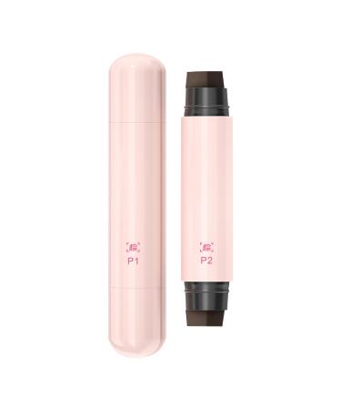 GkgWuxf Eye End Stamp2Point Eye Makeup Stamp for Eyeliner Smudge Free All Day Portable Cosmetic Precision Template for Women and Beginners Brown