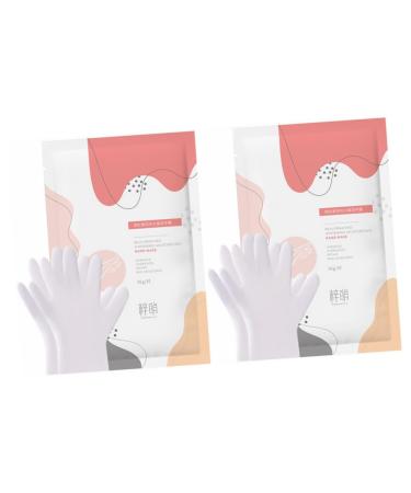 POPETPOP 4 Pairs Hand Mask Whitening Exfoliating Gloves Hand Dead Skin Remover Hand Exfoliating Mask Hands Whitening Mask Moisturizing Facial Mask Cat Paw Non-Woven Fabric