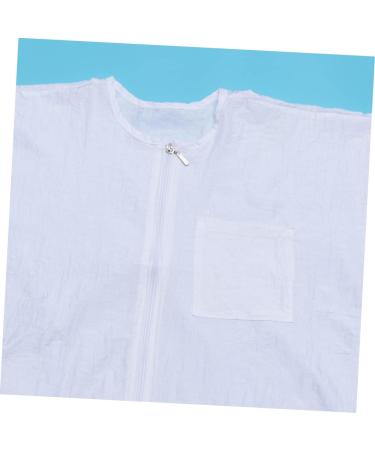 Didiseaon 1pc Waterproof Overalls Barber Jackets for Men Hairdresser Work Clothe Beautician Suit Inflatable Headband Haircut Bib Mens Hair Salon Clothes Technician Clothing Water Proof White - Buy Online on GoSupps.com