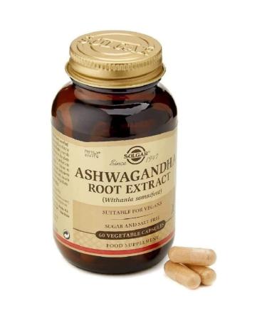 Solgar Ashwagandha Root Extract 60 Vegetable Capsules