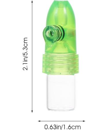 Beaupretty Portable Medicine Case Glass Pi ll Organizer 4pcs 53mm Trip Travel Outdoor Medication Bottles Mini Empty Vials Carry Storage Container Glass Mini Tablet Holder Box A Assorted Color 1 5.30X2.00X1.60CM - Buy Online on GoSupps.com