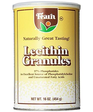 Fearn Natural Foods Lecithin Granules, 16 Ounce (pack of 2)