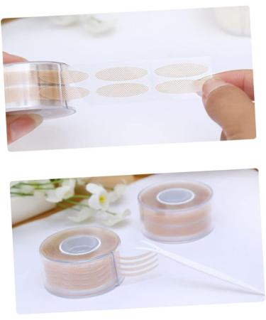 FOMIYES Makeup Stickers 1200pcs Heavy Duty Double Sided Tape Round Stickers Eyelid Tape Fiber Tape Roll Supplies Miss Slim - Buy Online on GoSupps.com