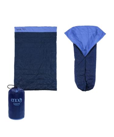 ENO, Eagles Nest Outfitters Spark Camp Quilt Hammock Blanket and Sleeping Bag, Pacific