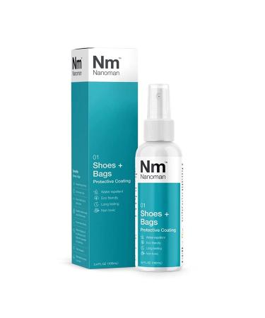 Water Repellent/Waterproof Spray for Shoes Sneakers Sports Shoes & Bags. Premium Nanotech Formula. Contains No Fluoropolymers No Alcohols No PFAS.