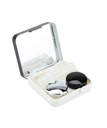 Reflective Contact Lens Container - Black Linsen Box for Safe Storage | Ideal for Short-Sighted Users | International Shipping - Buy Online on GoSupps.com