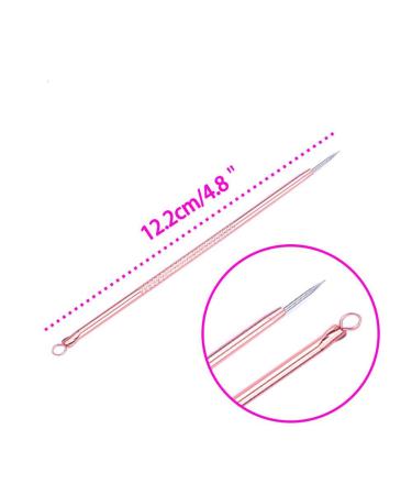 4-Piece Acne Blackhead Removal Tool Set - Pimple Extractor & Deep Cleaning Skin Care Beauty Products for Flawless Skin - Buy Online on GoSupps.com