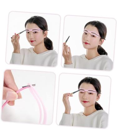 VINTORKY 5 Lash Kit Eyebrow Grooming Stencil Makeup Stencil Eyebrow Card Set Miss Modify Eyebrow Pencil - Buy Online on GoSupps.com