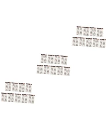 FOMIYES 27 Sheets Waterproof Eyebrow Stickers Make up Kit Fake Eyebrow Sticker Temporary Brow Tattoos Hair