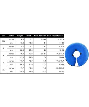 Collar Cones for Dogs | Inflatable Dog Collar & Adjustable Donut Neck Band for Small Medium & Large Dogs & Cats - XS Size - Buy Online on GoSupps.com