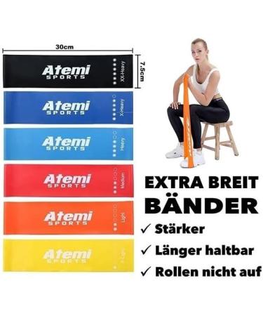 Resistance Bands for Glute Training | Extra Wide Exercise Bands | #1 Yellow (X-Light) Sold Individually | International Shipping Available - Buy Online on GoSupps.com