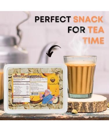  Danodia Foods Danodia Foods Amritsari Dal Papad (Cracker) - 250g | Papadam/Appalam | Crispy & Gluten Free | No Preservatives | Authentic Indian Taste - Buy Online on GoSupps.com