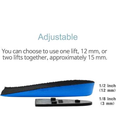 Adjustable 1/2 inch Leg Length Discrepancy Lifts for Children - Toddler Size 11-1 - Buy Online on GoSupps.com