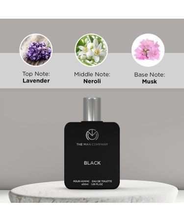 The Ma.n Com.pany Black Edt Perfume For Men - 50Ml Premium Long Lasting Fragrance Spray Gift For Him - Fresh - Buy Online on GoSupps.com
