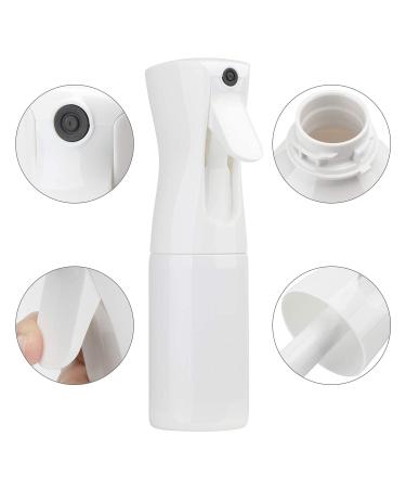 Refillable 200ml Hair Spray Bottle - Fine Mist Ultrafein Continuous Spray for Salon Gardening & Skin Care (White) - Buy Online on GoSupps.com