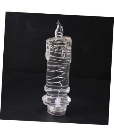 SHINEOFI 1pc Epoxy Silicone Molds Candle Mold Creative Crystal Mold Diy Crystal Drop Mold Candlestick White 5.3X12.5CM - Buy Online on GoSupps.com