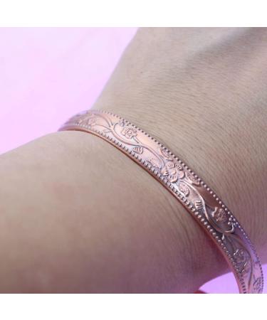 Shop Copper Magnetic Bracelet with 6 Magnets - Stylish & Therapeutic Design for Men & Women - International Shipping Available - Buy Online on GoSupps.com