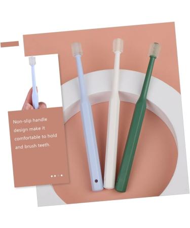 GRIRIW 4pcs Toothbrush Tufting Kit Pet Kitten Supplies Cat Toothpaste and Brush Kit Puppy Tufted Plastic - Buy Online on GoSupps.com