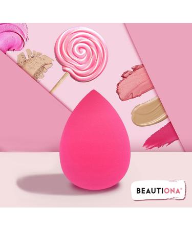 Buy Extra Soft Pink Makeup Sponge | Ideal for Foundations Creams & Powders - International Shipping Available - Buy Online on GoSupps.com