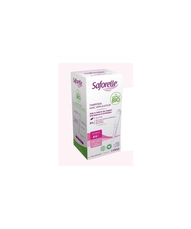 Saforelle Cotton Protect 16 Tampons with Normal Applicators 16 Units (Lot of 1)