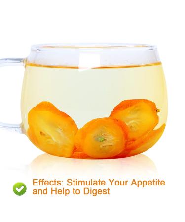 Buy Dried Kumquats Tea 100g - 100% Natural Herbal Tea | Top Quality Chinese Loose Leaf Tea - Plant Poison - Premium Herbal Tea - Buy Online on GoSupps.com