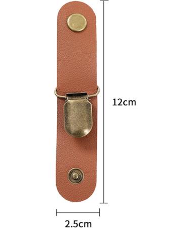 Curfair Robust Hat Clip - Trendy Travel Accessory for Hiking & Camping - Durable Synthetic Leather - Buy Online on GoSupps.com