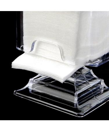 Transparent Acrylic Cosmetic Storage Box for Cotton Pads Makeup Nail Polish & Remover Organize Your Beauty Products Internationally - Buy Online on GoSupps.com