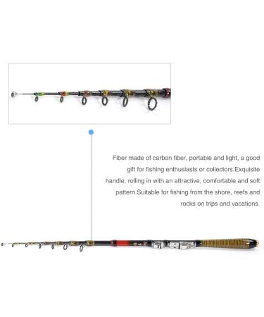 Buy High-Carbon Telescopic Fishing Rod - 240CM Wear-Resistant Outdoor Fishing Tool - Buy Online on GoSupps.com