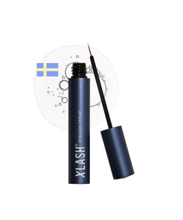 Xlash Lash Serum 3ml - Longer Lashes in 30 Days | Scandinavia's Most Sold Eyelash Serum | Featured in Vogue & Forbes | Made in Sweden | Lash Growth Serum for Eyelash Growth and Thickness