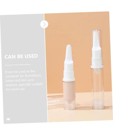 Didiseaon 6pcs Liquid Foundation Bottle Travel Bottles Cosmetic Travel Bottle Gel Travel Pump Bottle Leakproof 11.50X1.90X1.90CM Transparent - Buy Online on GoSupps.com