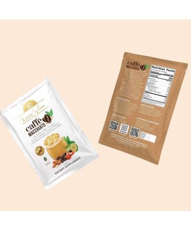 Luxe Slim Cafe Macchiato with Hydrolyzed Collagen & Glutathione 21g x 10 Sachets 0.74 Ounce (Pack of 10) - Buy Online on GoSupps.com