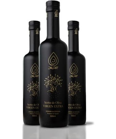 Daurat Organic Extra Virgin Gourmet Olive Oil 500ml | AOVE Bio Extracted, Cold Pressed | Limited Edition Early Harvest - Buy Online on GoSupps.com