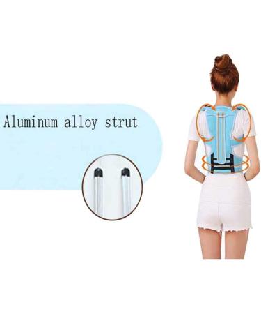 Adjustable Posture Corrector & Back Support Belt for Men & Women | Improve Shoulder & Lumbar Support - Medium-M - Buy Online on GoSupps.com