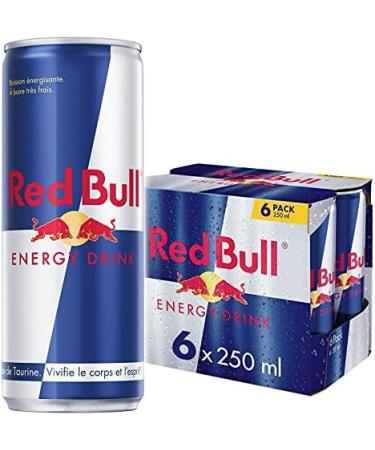 RED BULL - Regular 6X250Ml - Vendu Par Unit  - Buy Online on GoSupps.com