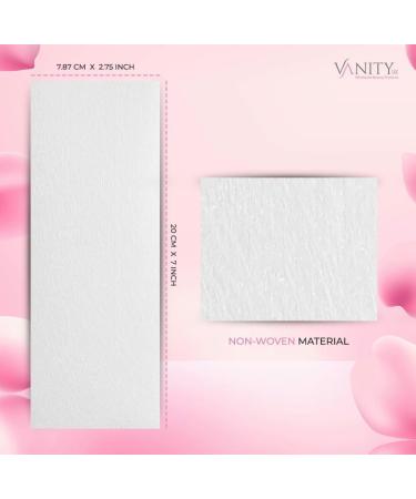 Vanity UK 1000 pcs Paper Wax Strips Salon Professional Quality Waxing for Men and Women Body Facial - Buy Online on GoSupps.com