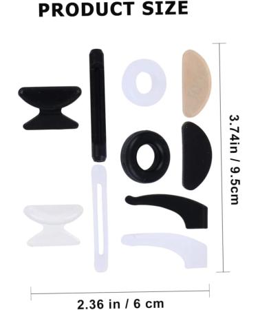 Shop Healeved 48 Couples Slipproof Glasses Case | Anti-Slip Silicone Holders & Nose Stripes for Perfect Glasses Fit - Buy Online on GoSupps.com