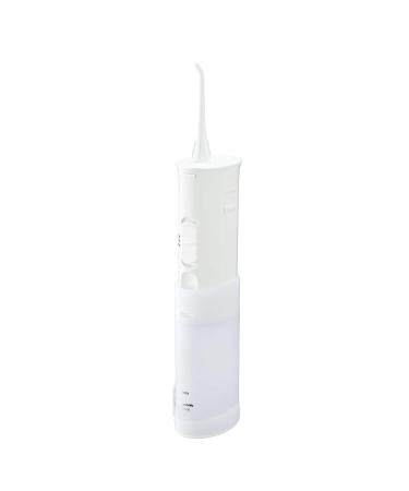 Panasonic Portable Water Flosser, 2-Speed Battery-Operated Oral Irrigator with Collapsible Design for Travel – EW-DJ10-W (White) Portable Water Flosser White