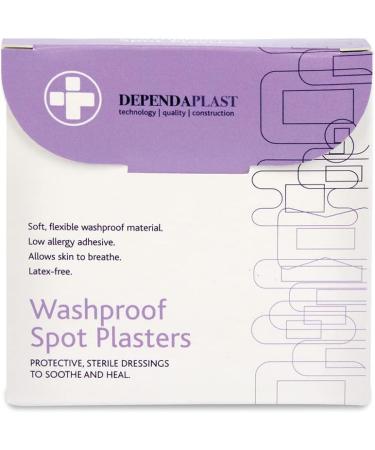 Buy Reliance Medical Dependaplast Washproof Spot Plasters - Non Perforated 100 Pack | International Shipping Available - Buy Online on GoSupps.com