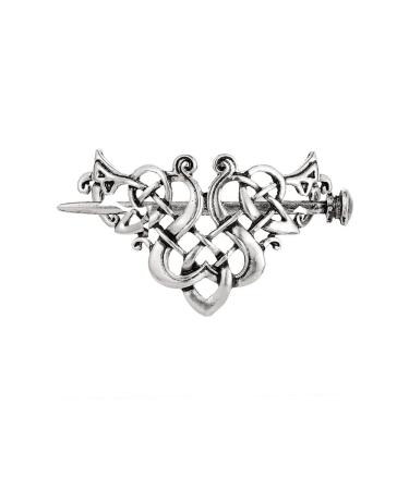 Vintage Viking Celtic Knot Hair Clip Hairpin for Elegant Women and Girls