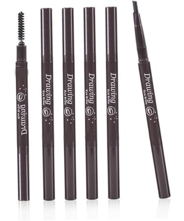 BIUDECO 3pcs 2 1 Eye Brow Brush Eyebrow Makeup Eyebrow Pencil Waterproof Eyebrow Pencils Preamp Stand - Buy Online on GoSupps.com