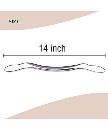 Premium Stainless Steel Gua Sha Tools | IASTM Muscle Scraper for Physiotherapy & Massage | Long Rod for Back Legs Shoulder & Arm - Buy Online on GoSupps.com