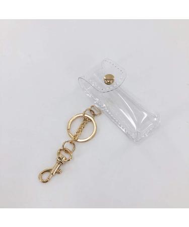 VALICLUD Clear Lipstick Storage Bag - Lip Balm Organizer & Keychain Pendant for Handbag | International Shipping Available - Buy Online on GoSupps.com