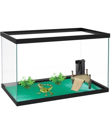 Amfun Reptiles Carpet 45x200cm - Non-Slip PVC Bed Linen for Terrarium | Ideal for Lizards Chameleons Turtles Iguanas & Bearded Dragons (Green) - Buy Online on GoSupps.com