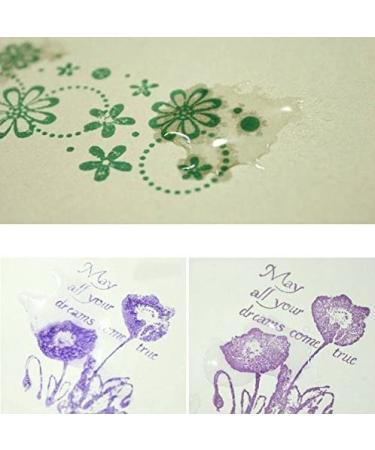 Lsushine Craft Ink Pad Stamps Partner - 15 Color DIY Craft Ink Pad for Stamps, Paper, Wood, Fabric - Buy Online on GoSupps.com